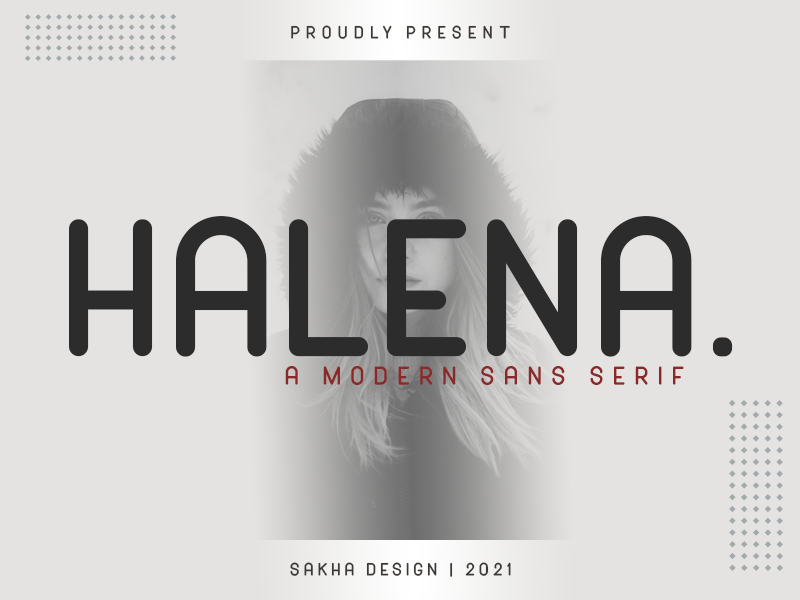 Halena – Personal Use Font website image