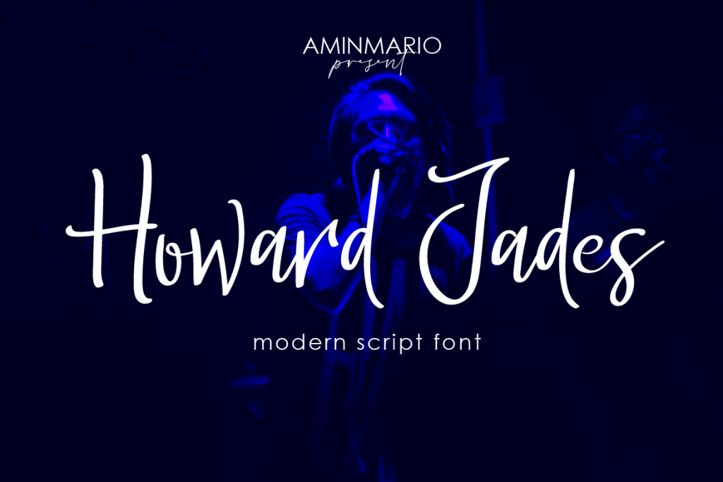 Howard Jades Font website image