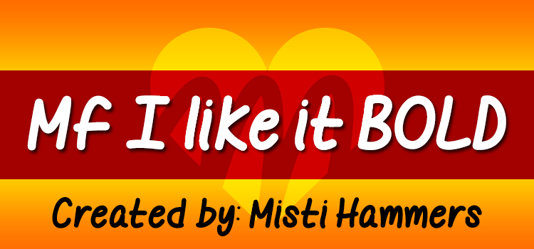 I like it BOLD Font website image