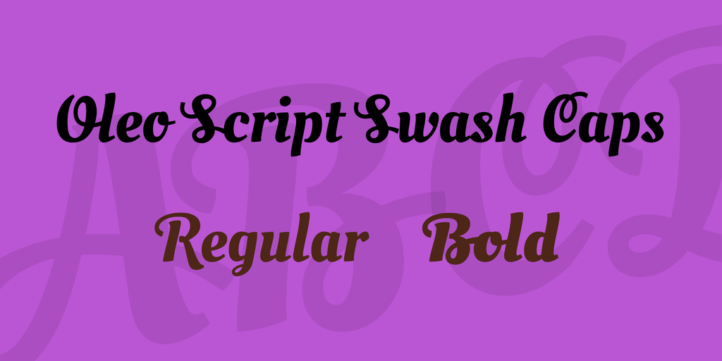 Oleo Script Swash Caps Font Family website image