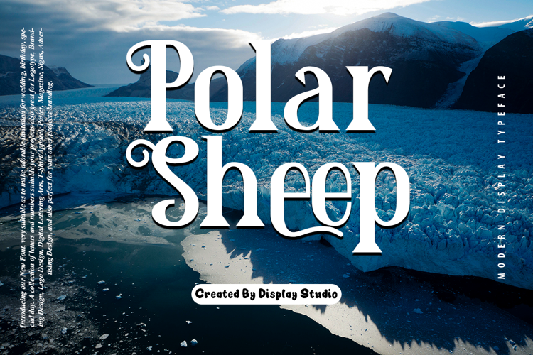 Polar Sheep Font website image