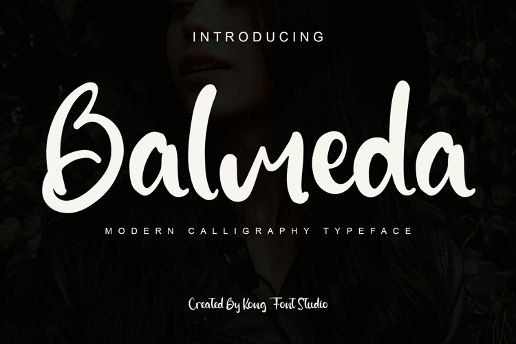 Balmeda Font website image