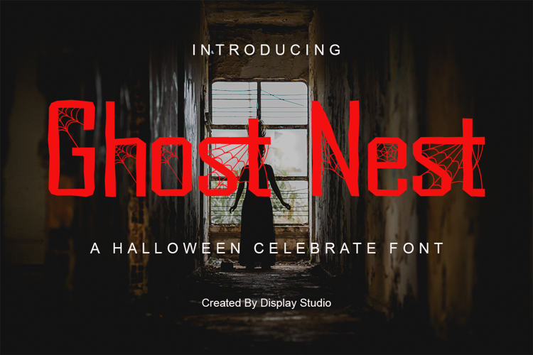Ghost Nest Font website image