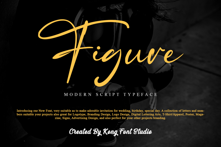 Figure Font website image