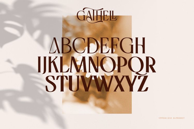 Gathell Font website image