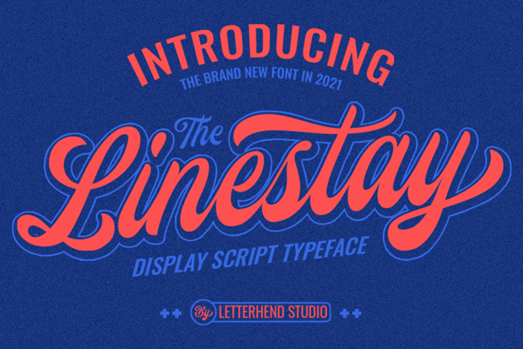 Linestay Font website image