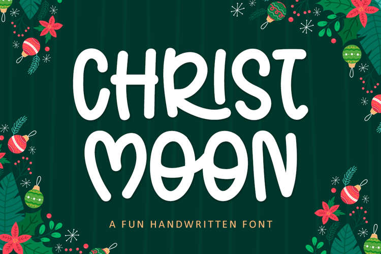 Christ Moon Font website image
