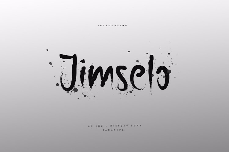 Jimselo Font website image