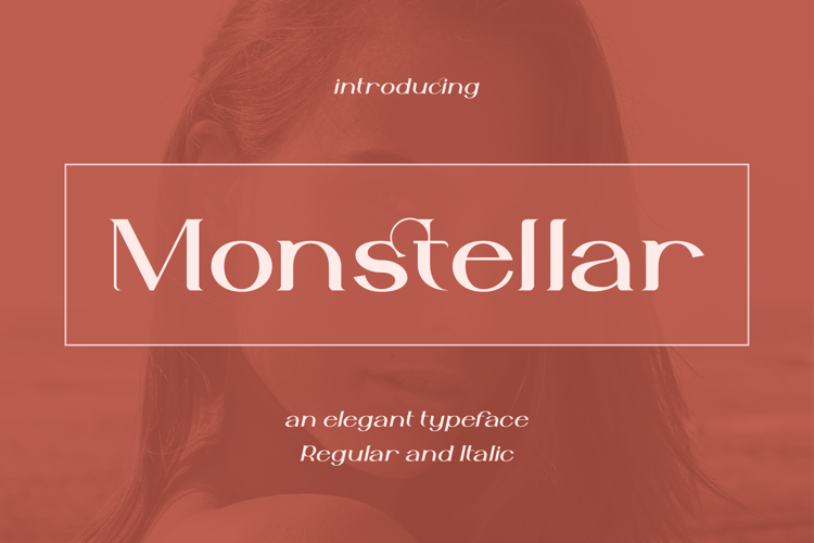 Monstellar Font website image
