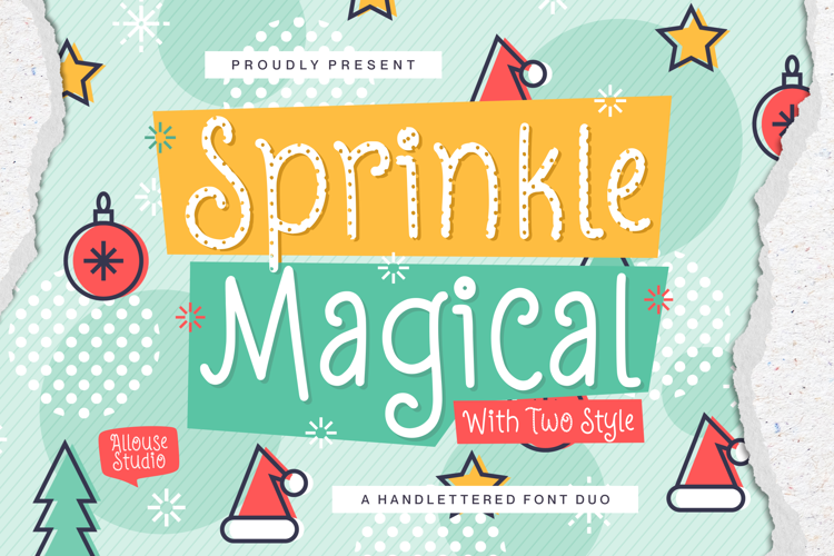 Sprinkle Magical Font website image