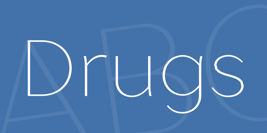Drugs Font website image