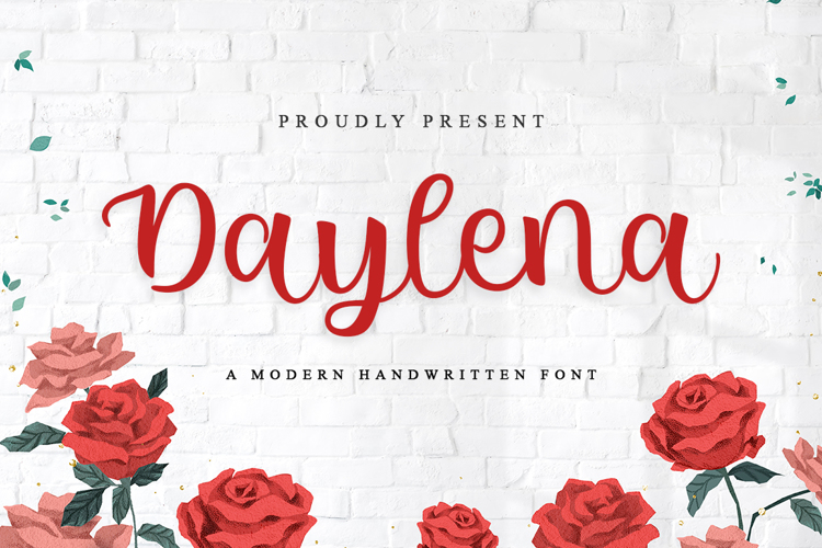 Daylena Font website image