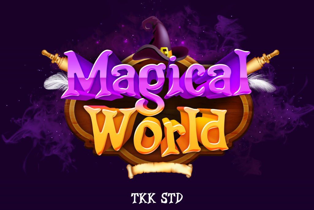Magical World Font website image