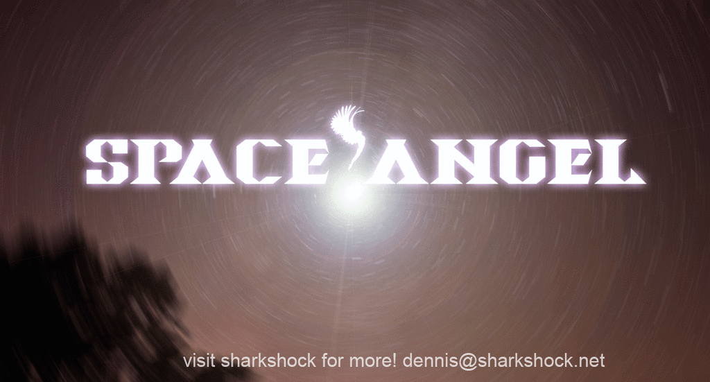Space Angel Font website image