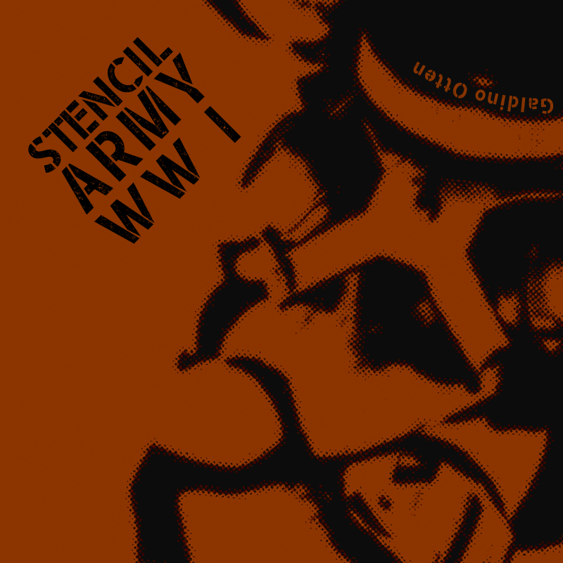 Stencil Army WW I Font website image
