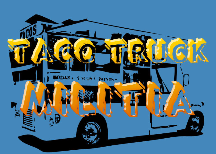 Taco Truck Militia Font website image