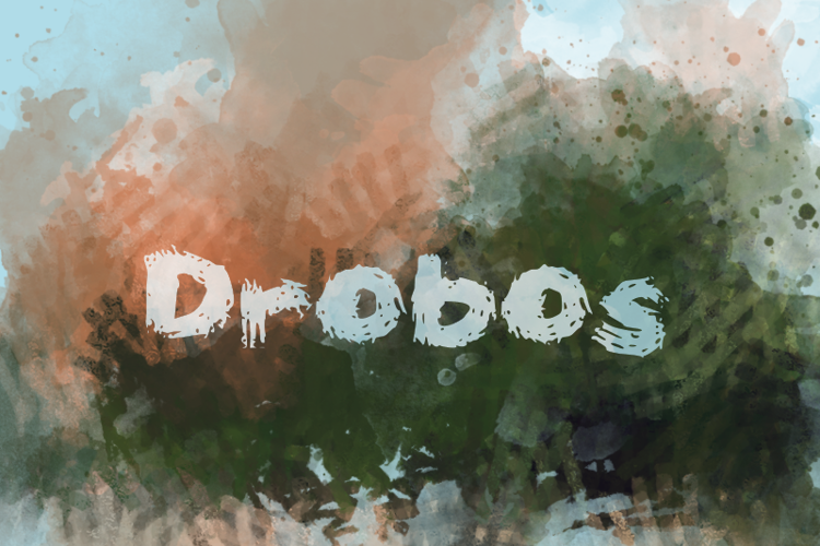 d Drobos Font website image