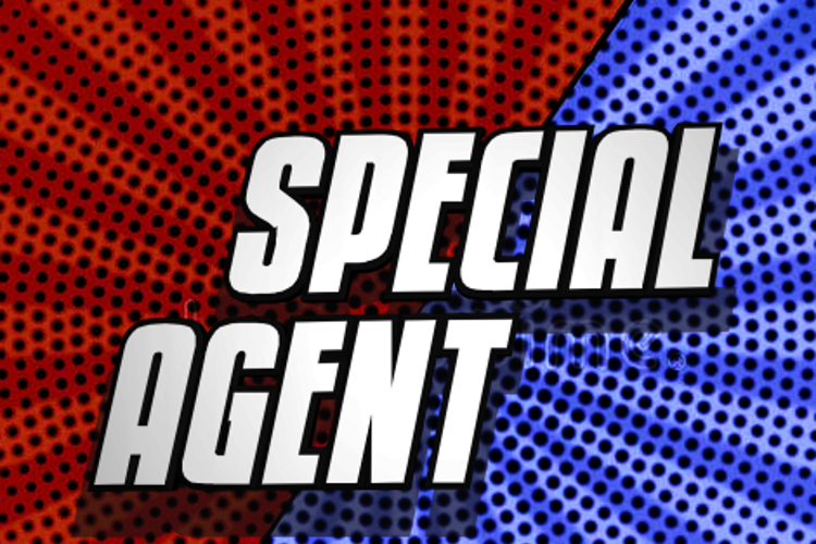Special Agent Font website image