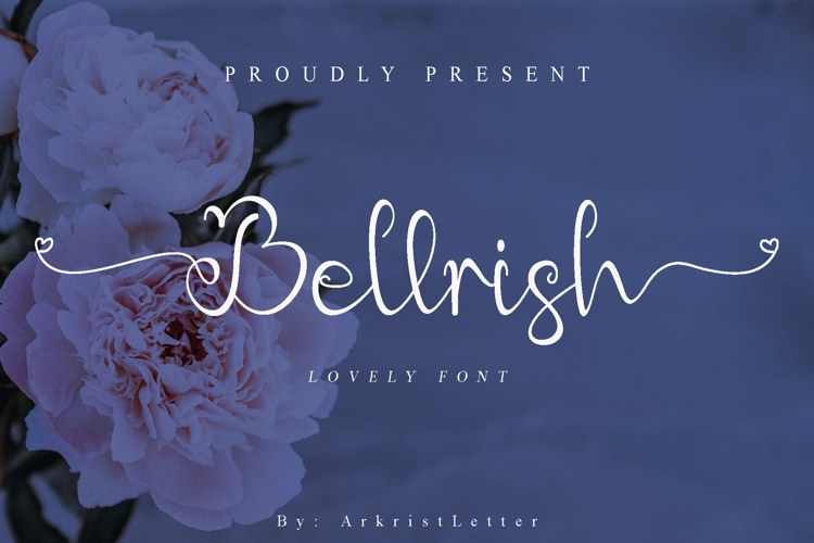 Bellrish Font website image