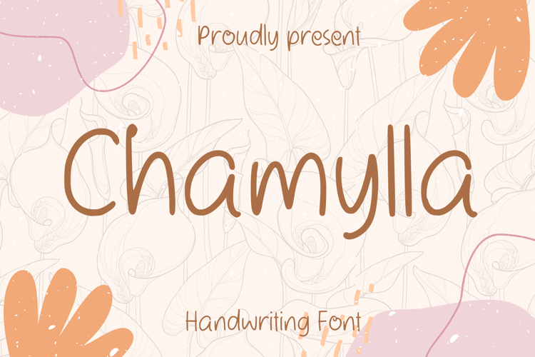 Chamylla Font website image