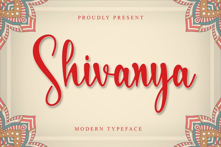 Shivanya Font website image