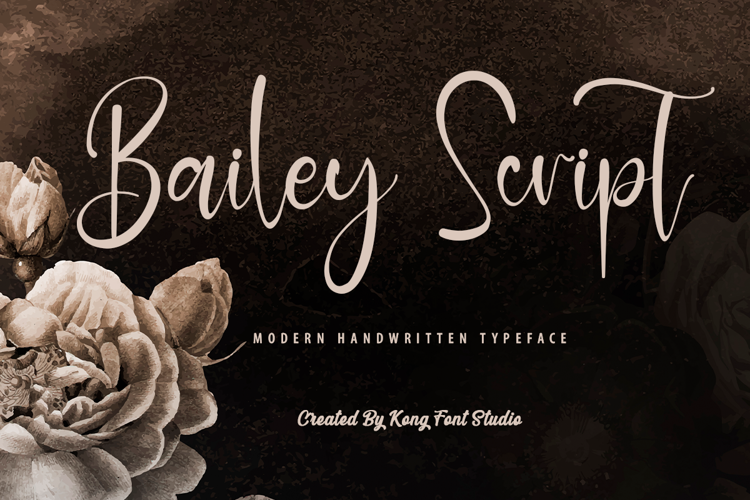 Bailey Script Font website image