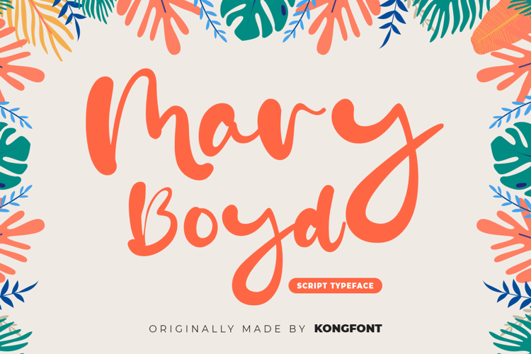 Mary Boyd Font website image