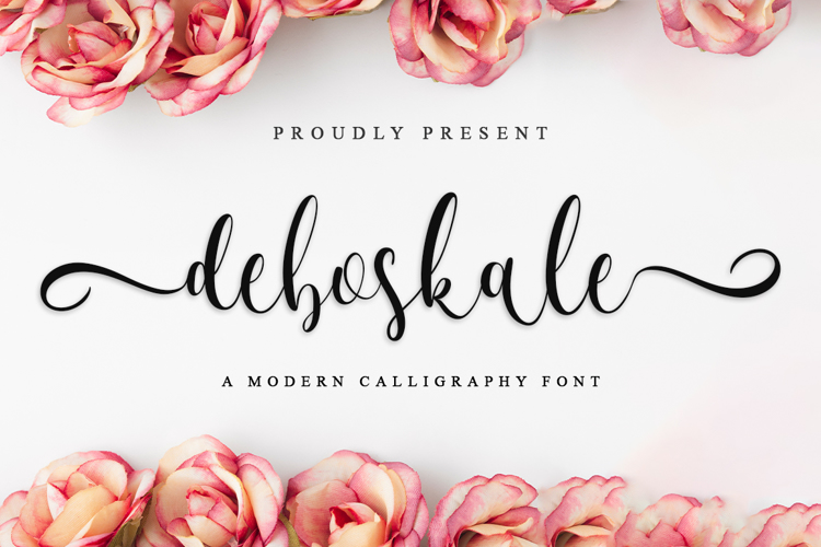 deboskale Font website image