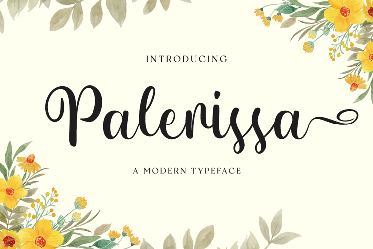 Palerissa Font website image