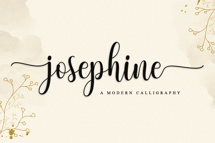 josephine Font website image