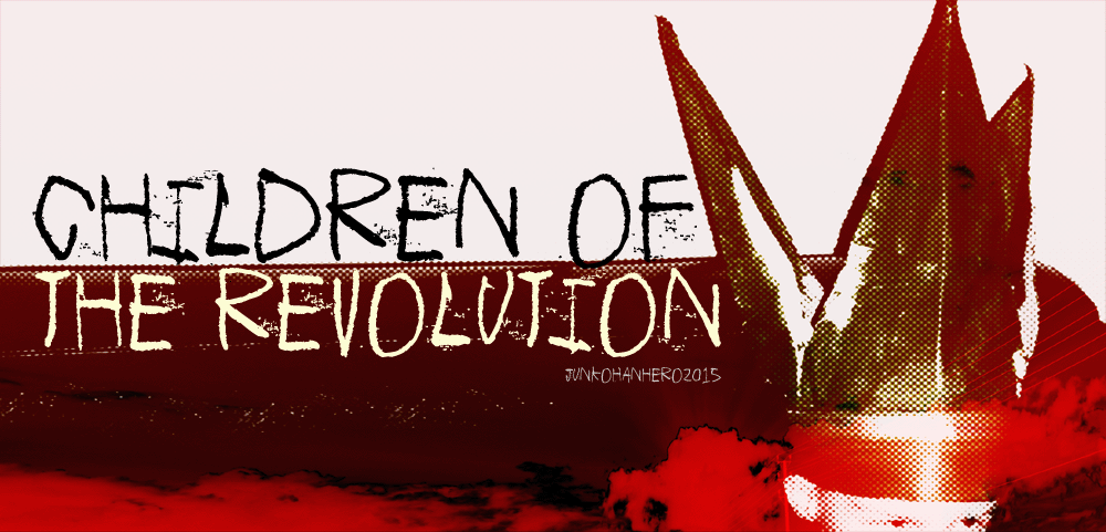 Children of the revolution Font website image