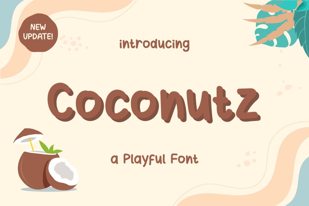 coconutz Font website image