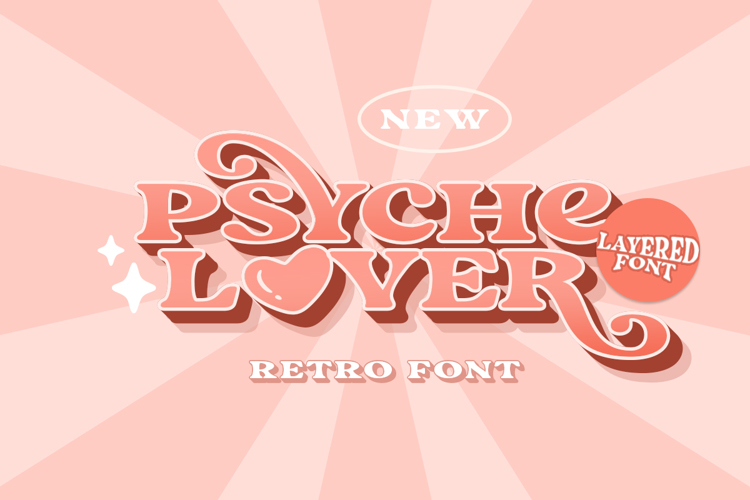 Psyche Lover Font website image