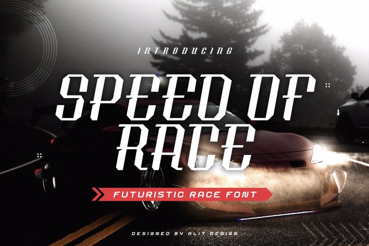 Speed of Rice Font website image