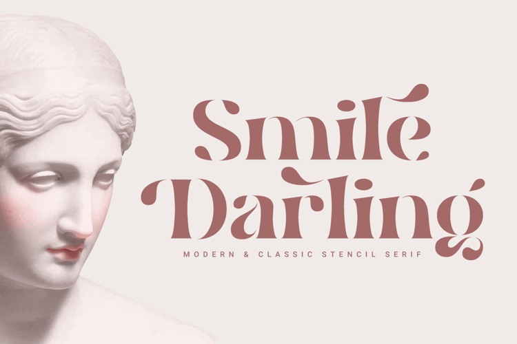 Smile Darling Font website image