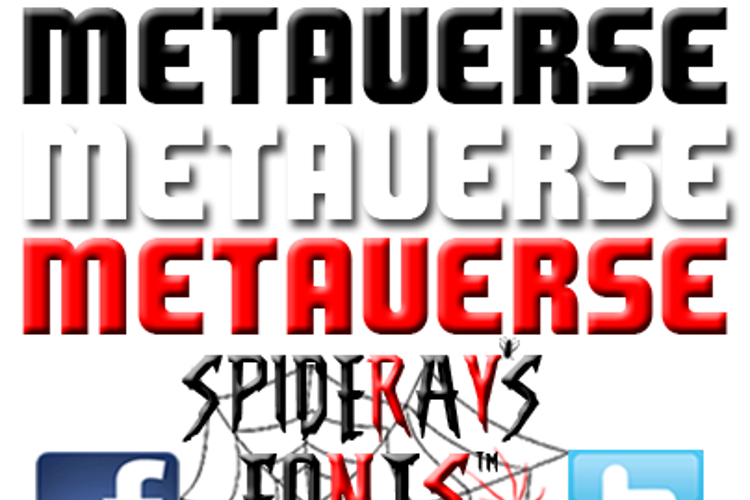METAVERSE Font website image