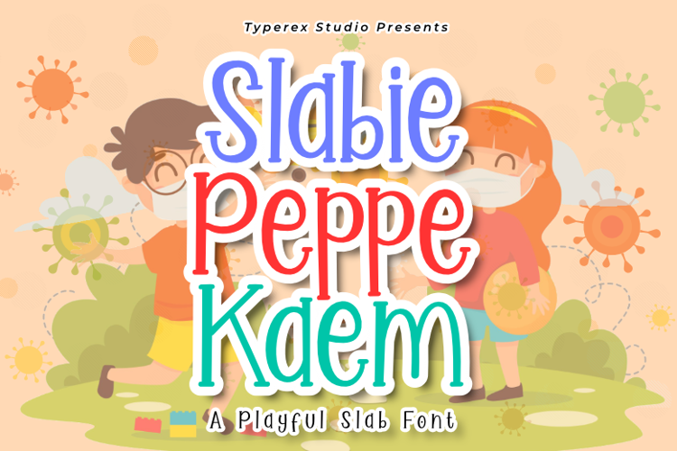 Slabie Peppe Kaem Font website image