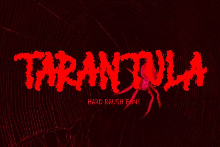 TARANTULA Font website image