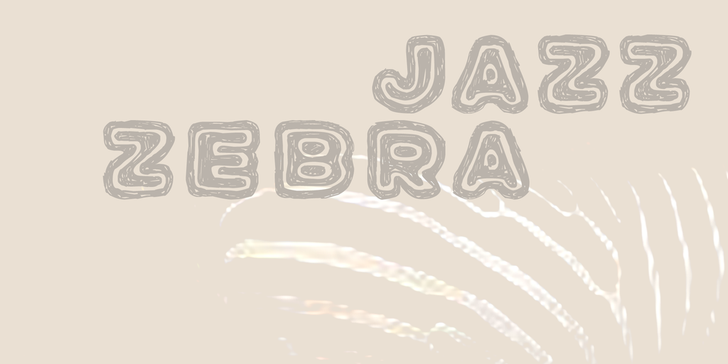 Jazz Zebra Font website image