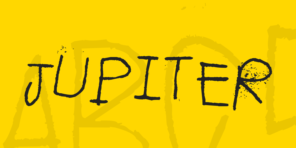 Jupiter Font website image