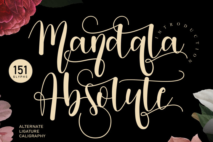 Mandala Absolute Font website image