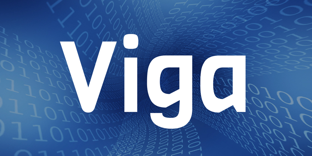 Viga Font website image