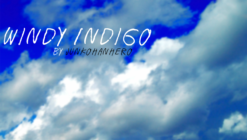 Windy Indigo Font website image