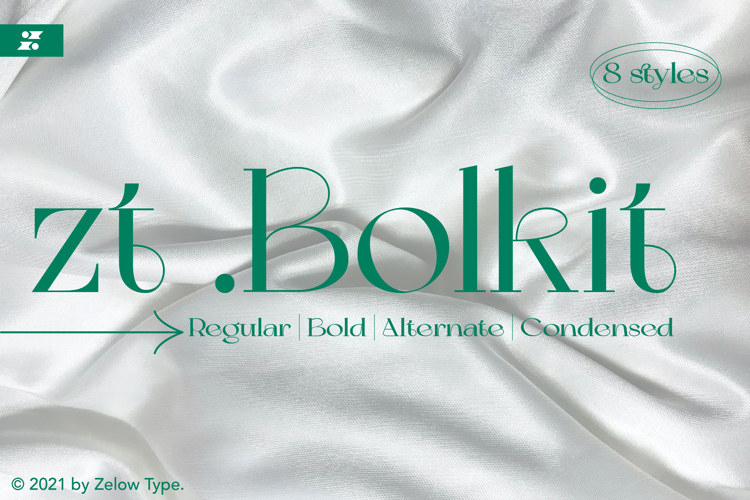 Bolkit Display Serif Font website image