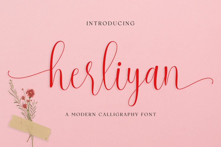 herliyan Font website image