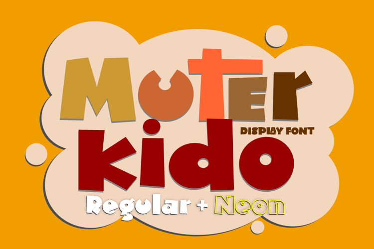 Muter Kido Font website image