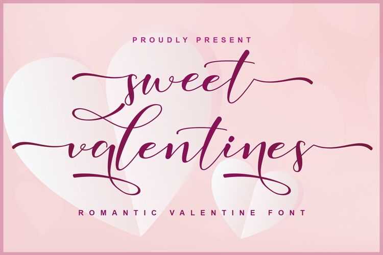 Sweet Valentines Font website image