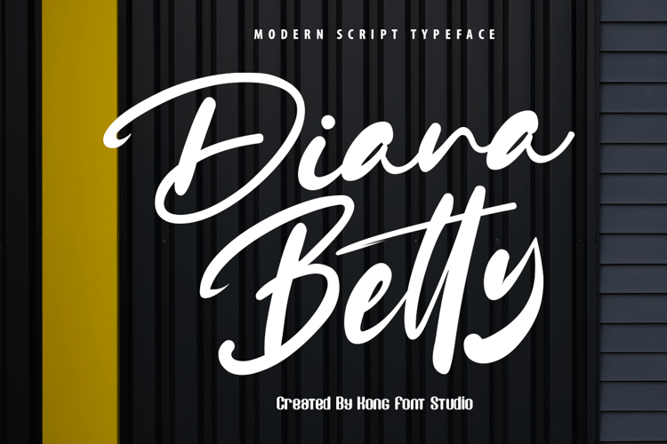 Diana Betty Font website image