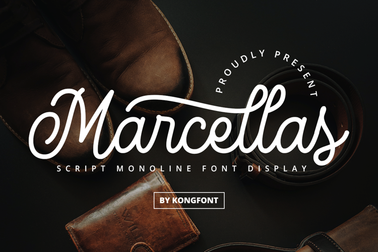 Marcellas Font website image