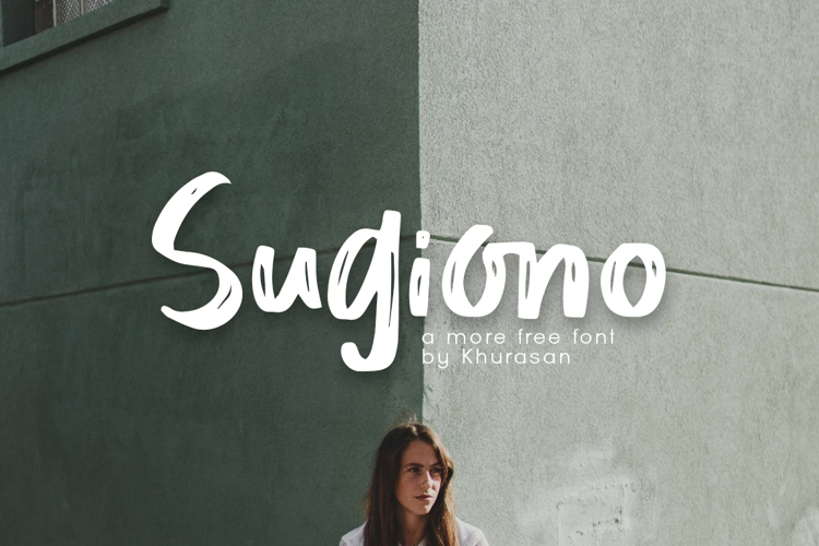 Sugiono Font website image